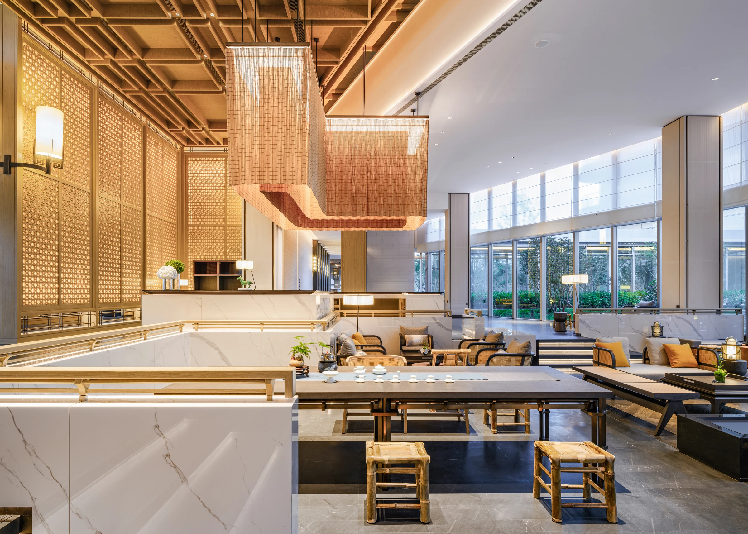 MUMIAN Dong’an Lake hotel lounge — design reference
